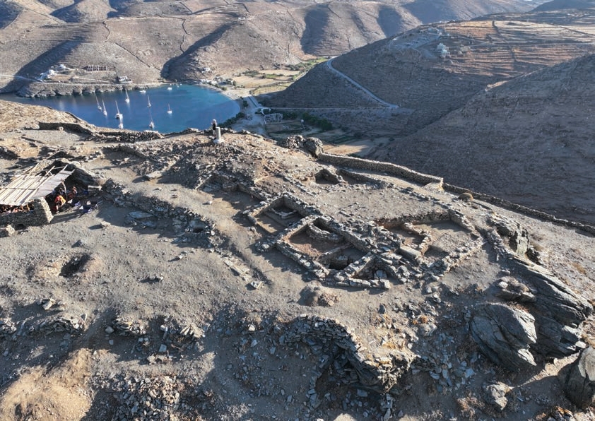 Αρχαία Πόλη της Κύθνου στο Βρυόκαστρο:Το Ιερό της Δήμητρας και της Κόρης