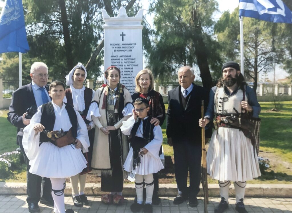 Τελετή αποκαλυπτηρίων του Μνημείου των Πεσόντων Αμπλιανιτών στον Κήπο των Ηρώων – Μεσολόγγι, 8 Μαρτίου 2026